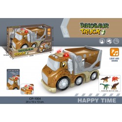CAMIÓN DINOSAUR TRUCK CON LUZ Y SONIDO - Roymart