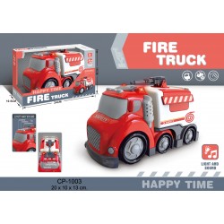 CAMIÓN BOMBEROS CON LUZ Y SONIDO - Roymart