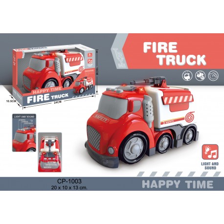 CAMIÓN BOMBEROS CON LUZ Y SONIDO - Roymart