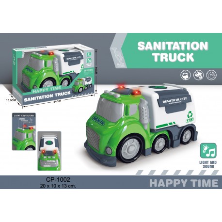 CAMIÓN RECICLAJE CON LUZ Y SONIDO - Roymart