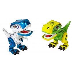 DINOSAURIOS METAL CON LUZ Y SONIDO, (EXP-12) - Roymart