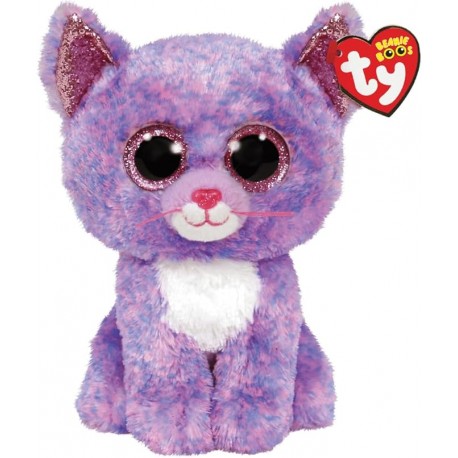 TY Gato CASSIDY 15 cm- Beanie Boos Peluches