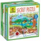 Secret Puzzle con Lupa Arriba y Abajo - Ludattica Baby Puzzle