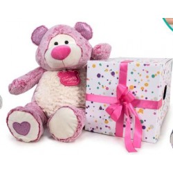 Osos Happy Moments en Caja Surtidos 54 cm - Famosa