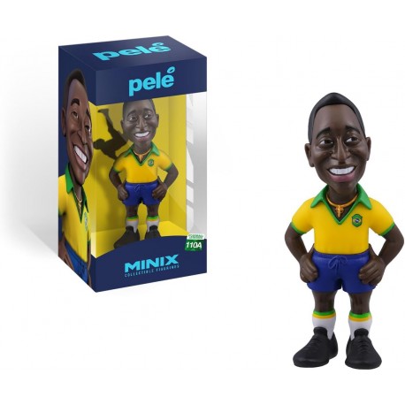 Figura Pele Brasil MINIX 12 CM - Futbol