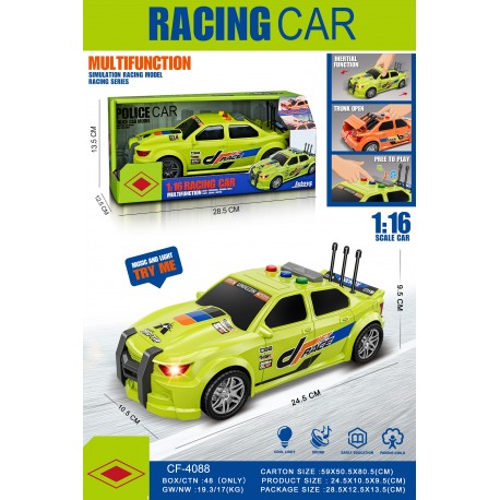 Racing Car Multifunción ESCALA 1:16 LUZ Y SONIDO - Roymart