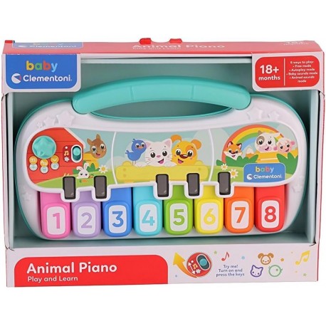 Piano con Animalitos Baby juega y Aprende - Clementoni