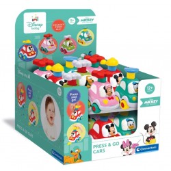 Coches Disney Baby Press & Go - Clementoni