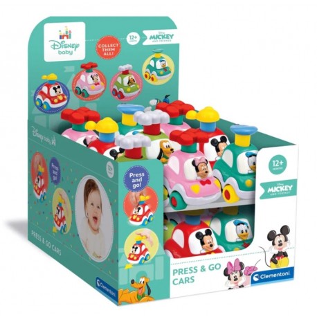 Coches Disney Baby Press & Go - Clementoni