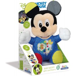 Baby Mickey Peluche Luces y Sonidos - Clementoni