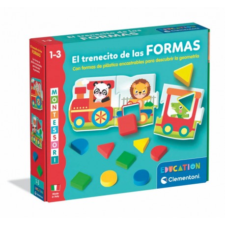 Montessori El Trenecito de las Formas - Clementoni