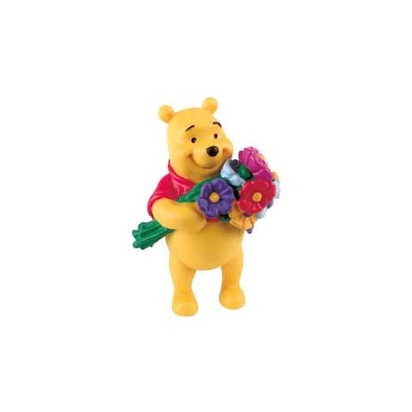 Winnie The Pooh con flores - Winnie The Pooh