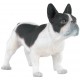 Bulldog francés blanco y negro - Papo