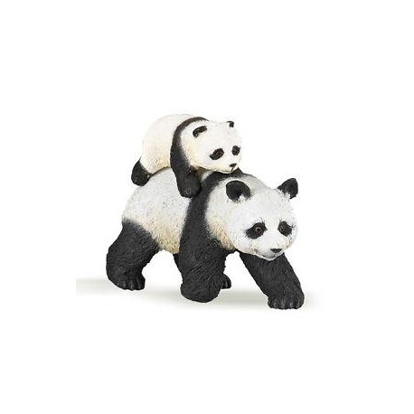 Panda con su bebé - Papo