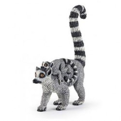Lemur y su Cria - Papo