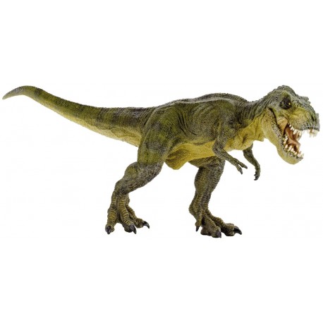 T-Rex verde corriendo - Papo Dinosaurios Tiranosaurio