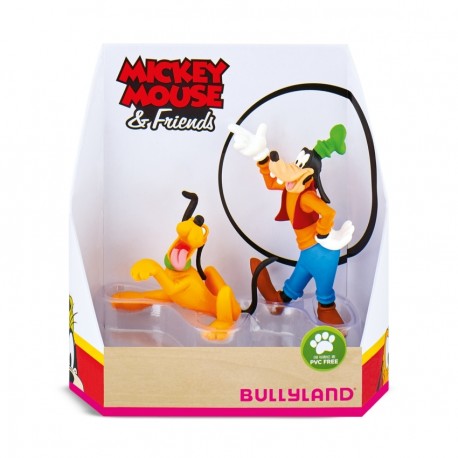 Pack 2 Figuras Goofy y Pluto en Caja Regalo