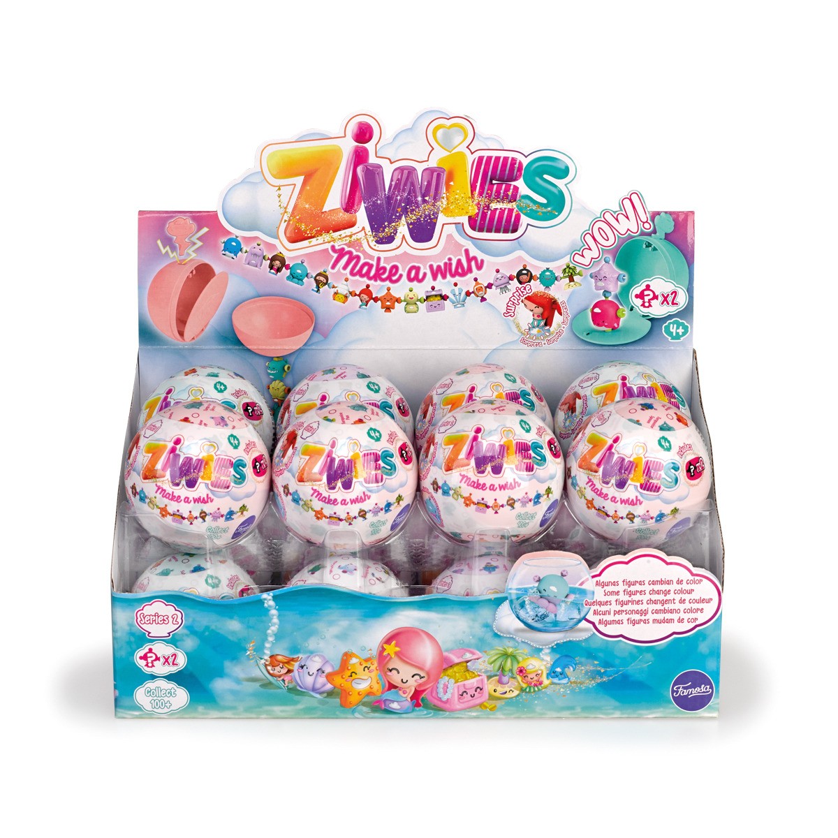 ziwies cambian de color