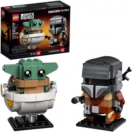 El Mandaloriano y el Niño, Baby Yoda - Lego Brickheadz