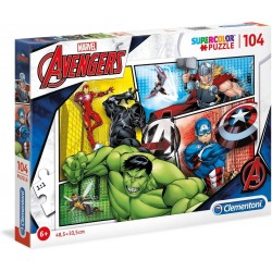 Puzzle Avengers 104 Piezas.- Super Color