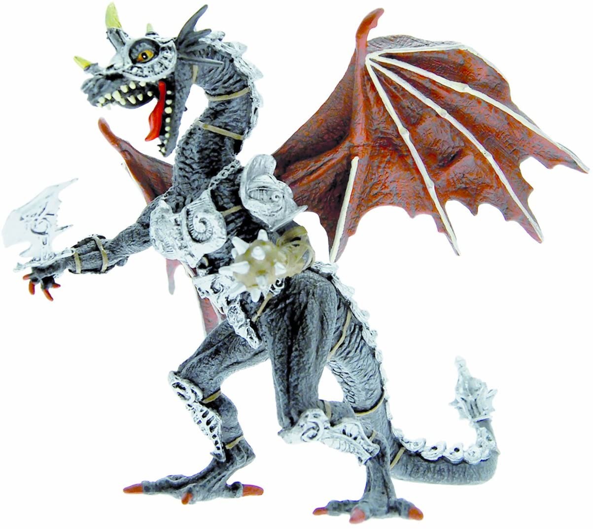 Plastoy 59002 Castillo de juguete con dragón rojo incluido 