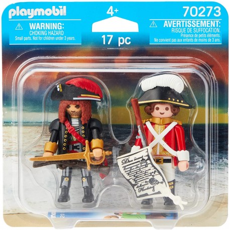 Duo Pirata y Soldado - Playmobil