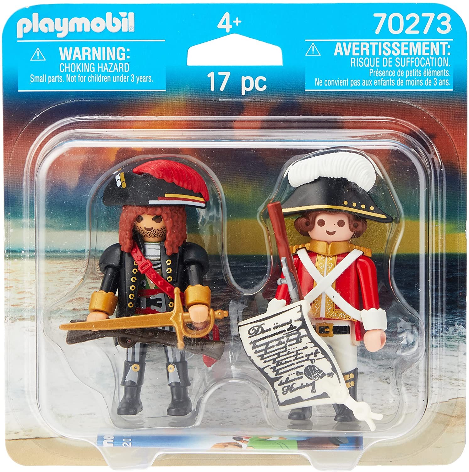 Duo Pirata y Soldado Playmobil - Juguetes Junior