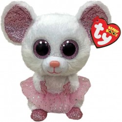 TY Nina Mouse with TuTu 15 cm- Beanie Boos