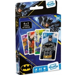 Baraja Batman Shuffle 4 juegos en 1 - Cartas