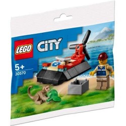 Hovercraft de Rescate Sobre Lego City