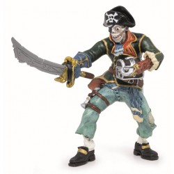 Pirata Zombie Nuevo Color - Papo